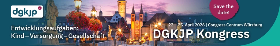 DGKJP 2026 XXXVIII. DGKJP Congress - 22-25 April 2026, Würzburg, Germany