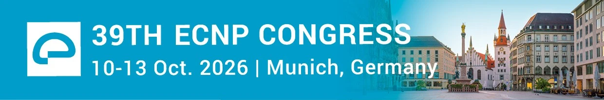 ECNP 2026 39th ECNP Congress, 10-13 October 2026, Munich, Germany
